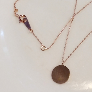 [10%SALE]long circle&#039;s line necklace